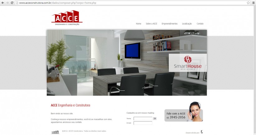 websites - ACCE Construtora