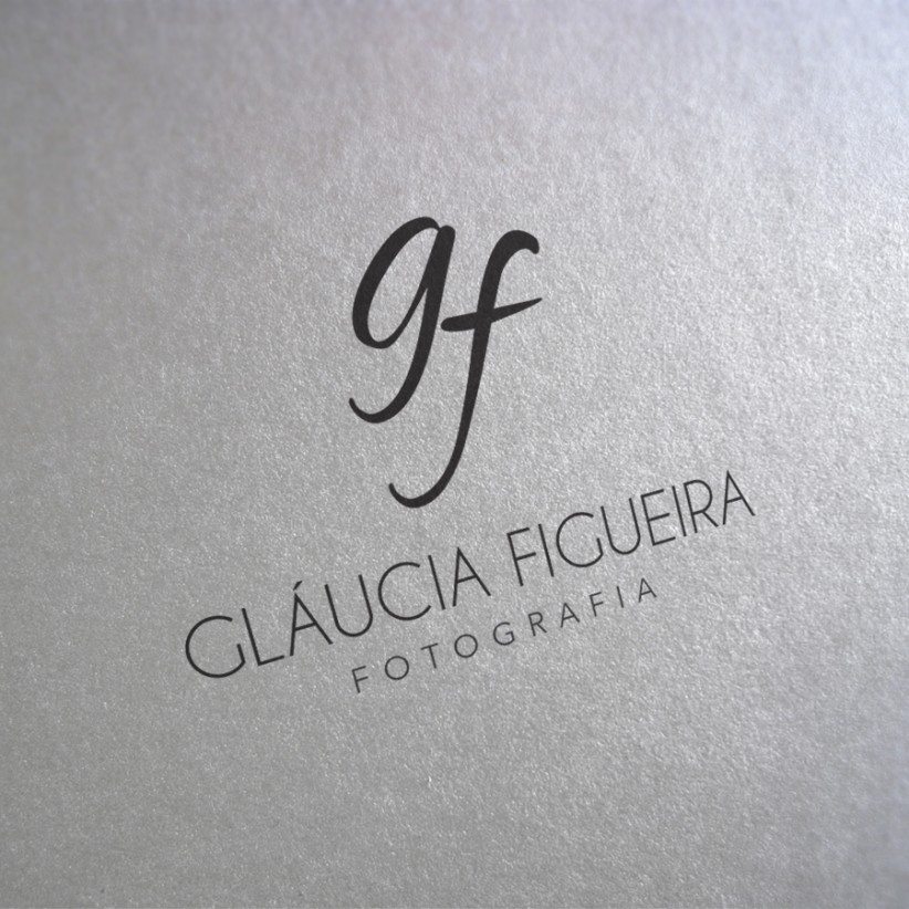logotipos - Logotipo Gláucia Figueira Fotografia