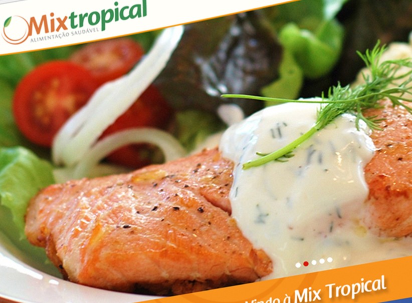 websites - Site Mix Tropical Restaurante