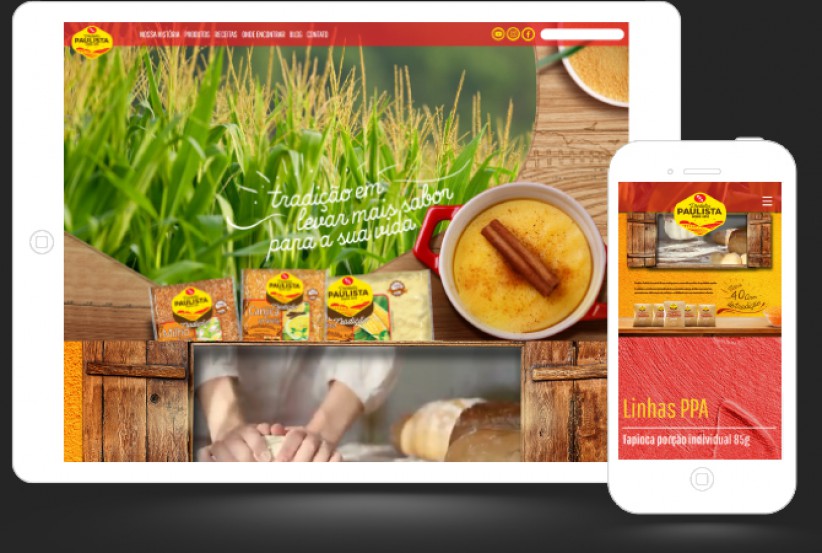 websites - Criação Site PPA ALIMENTOS