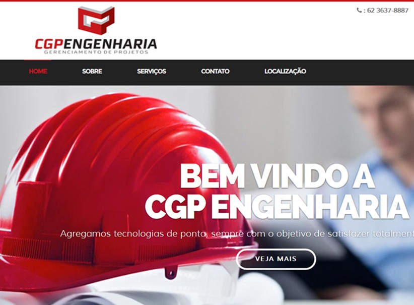 websites - Criação site CGP Engenharia