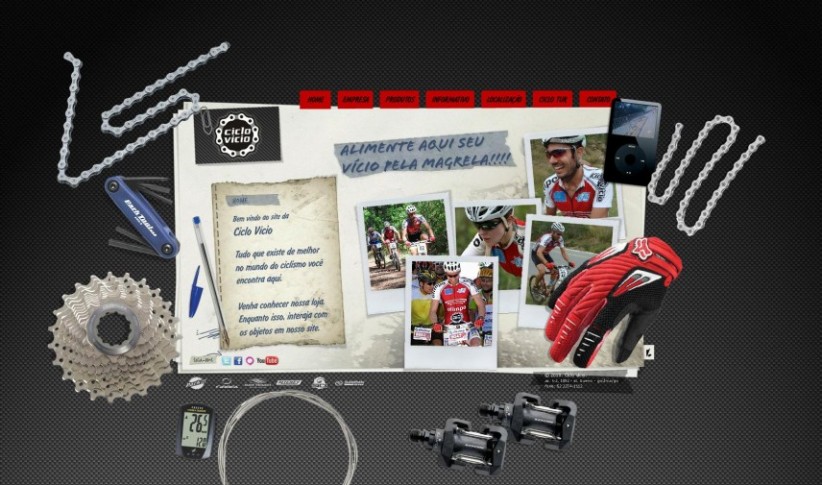 websites - Site Ciclo Vicio Bikes