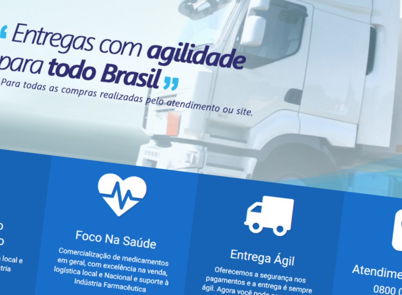 websites - Criação da Loja Virtual DNA Medicamentos