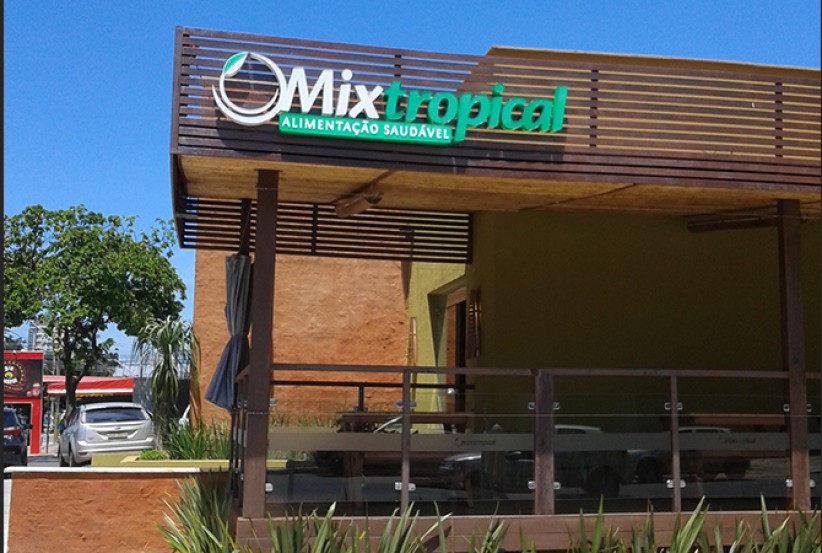 logotipos - Desenvolvimento Logomarca Restaurante Mix Tropical
